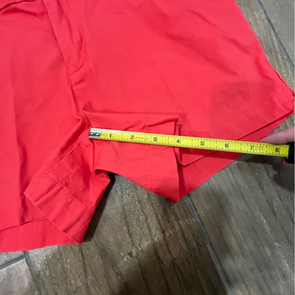 patagonia shorts women size 8 orange chino zip and pockets - Picture 12 of 12